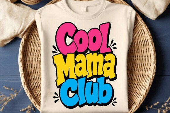 Cool Mama Club SVG PNG Mom Design
