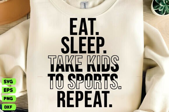 Eat Sleep Take Kids Svg Baseball Mom PNG Review