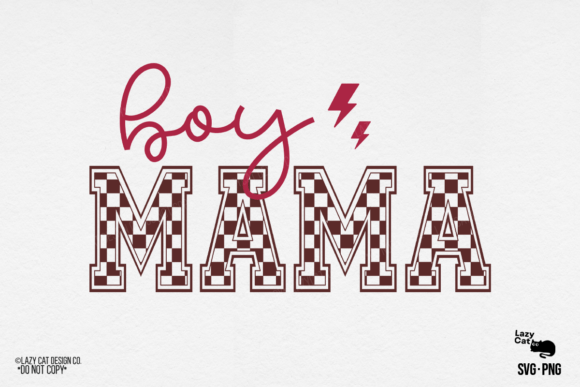Mama Mom Mother Boy SVG PNG